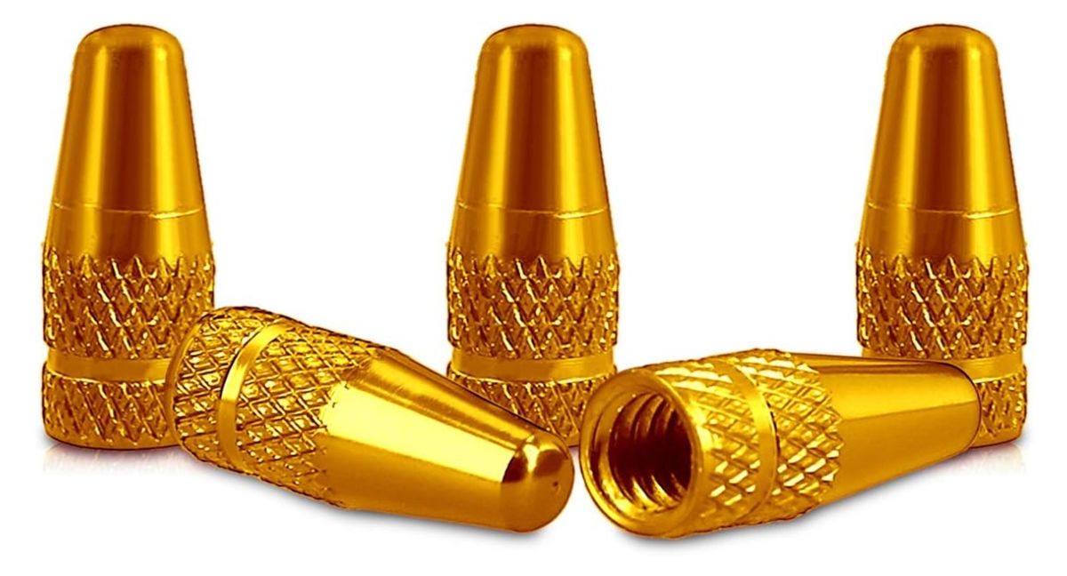 Metal Tire Valve Dust Caps for Sclaverand Valve/Presta Valve/French Valve