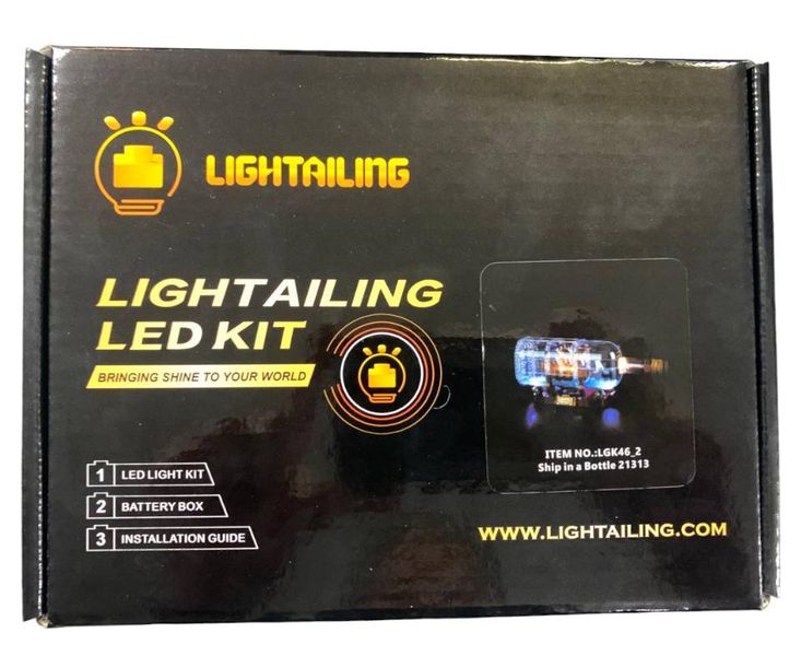 Lightailing Light Set For Lego 21313 Ship In A Bottle