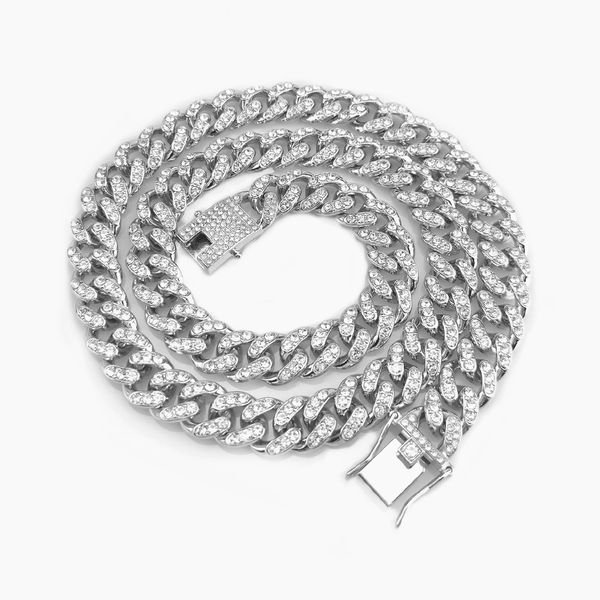 Hip Hop Iced Out Cuban Chain 12mm