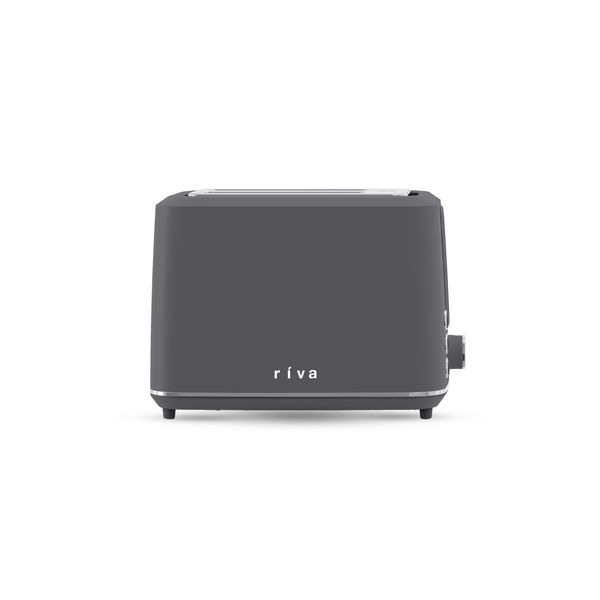 ríva Cool Touch Toaster 2-Slice - Coal Grey