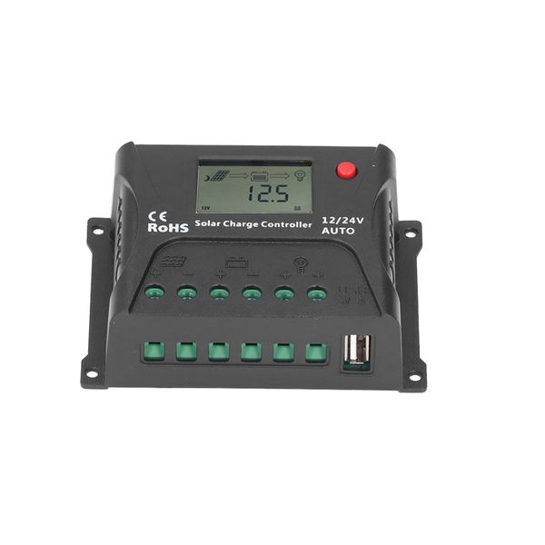 10A PWM Solar Controller 12V/24V Auto for RV Boat