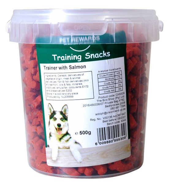 Dog Treats - Training Snacks - Salmon Flavour - 500g