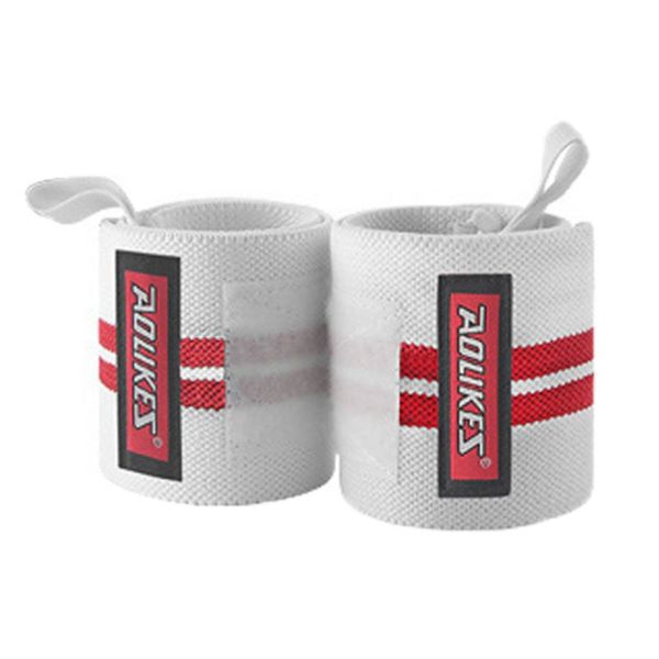 Weightlifting Wrist Wraps,Motion Wrapping Protective Gear-Black with Orange
