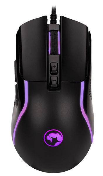 Marvo M292 CAPO 20 Wired Gaming Mouse - Black, RGB, Adjustable DPI