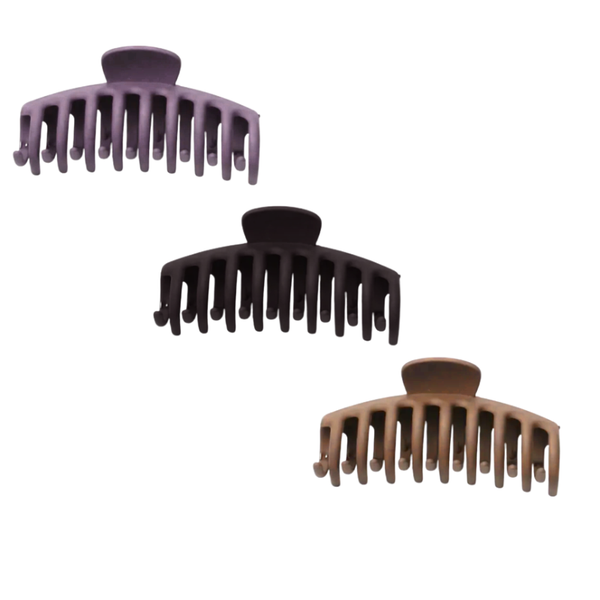 Hair Claw Clip - 8cm (Pack of 3)