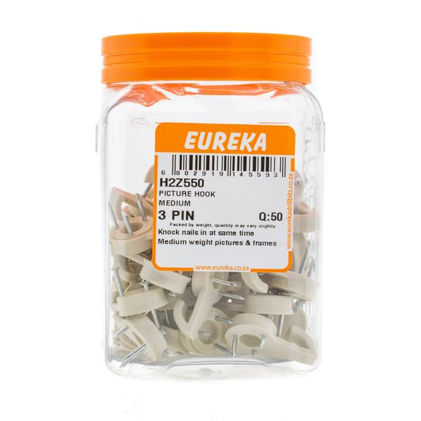 EUREKA Picture Hook 3PIN Q:50 H2Z550