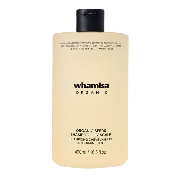 Whamisa Organic Seeds Oily Scalp Shampoo 490ml - Sulfate-Free Scalp Therapy