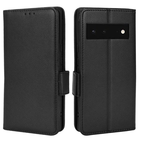 Lychee Patterned Leather Cover Compatible With Google Pixel 9 Pro XL
