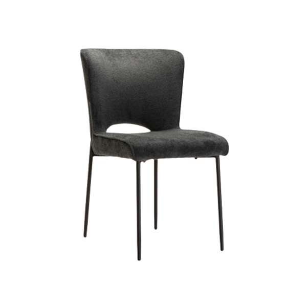 Modena Fabric Dining Chair - Grey