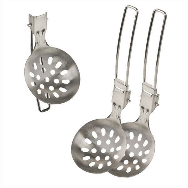 Kitchen Outdoor Camping Soup Spoon Mountaineering Backpacker Portable Pot S