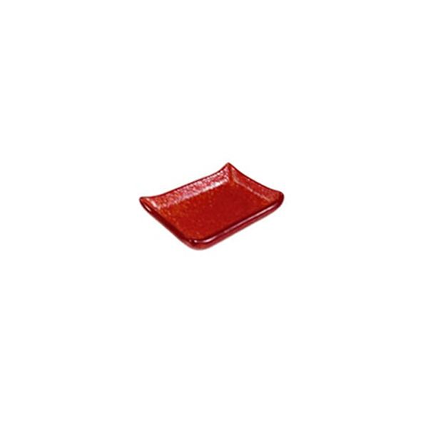 Fortis Canape Tray Square Red 7cm 6 Pcs