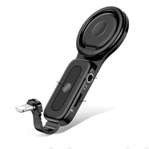 Lightning To 3.5mm Ring Holder Adapter