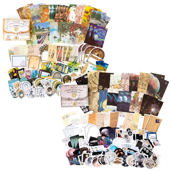 Craft 300 Piece All Inclusive Cool Scrapbooking Journaling Jumbo Kit Pro