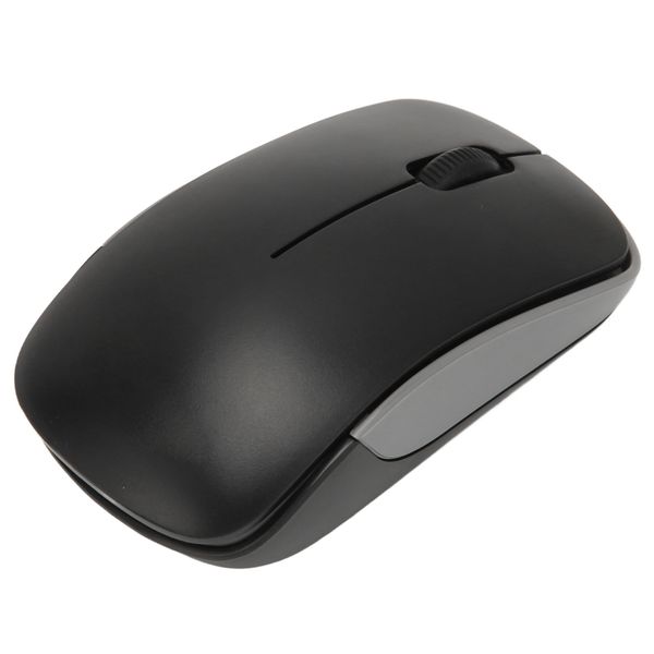 Wireless Mouse Work Silent Portable Black