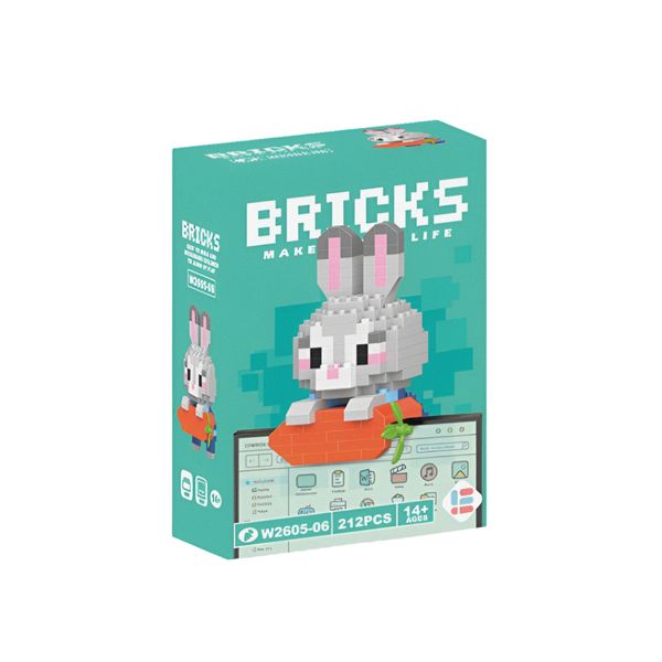 Bricks - Mini Figure Disney Zootopia Judy Building Blocks.
