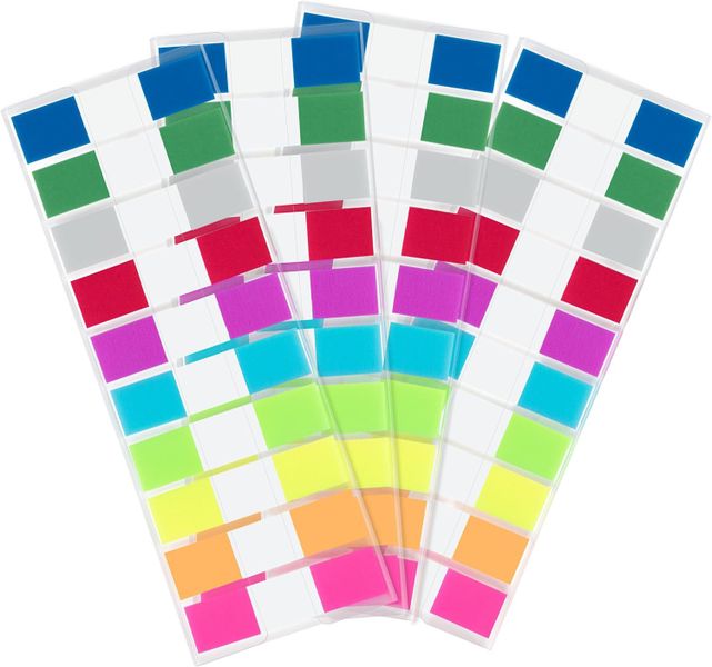 Sticky Tabs, 900 Pcs Transparent Page Markers Book Tabs