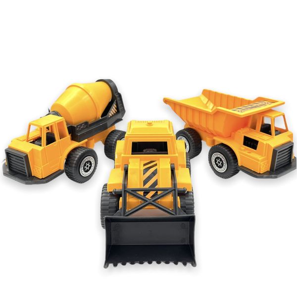 Toy Construction Truck Set - Building Toys for Boys