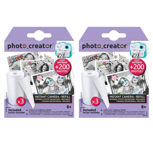 Photo Creator Refill - 3 Rolls - Pack of 2