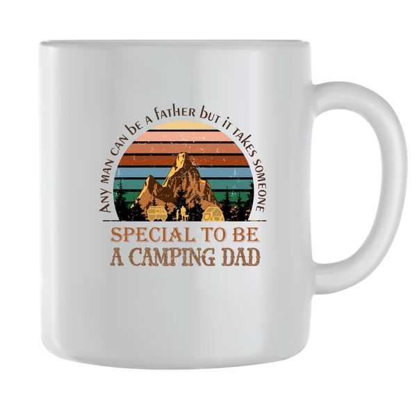 Special Coffee Mugs for Men Trendy Outdoor Camping Graphic Dad Cup Gift 166