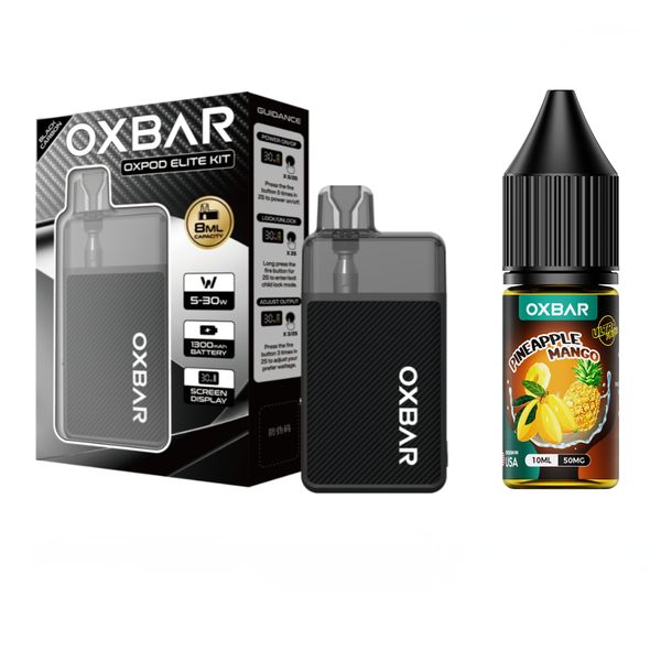 Oxbar Oxpod Elite Pod System Combo - Pineapple Mango (Meteor Shower Device)
