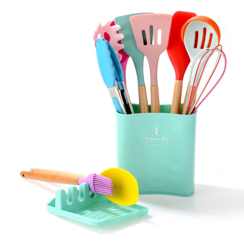 Kitchen Spatula Silicone Cooking Utensils Set | Shop Today. Get it ...