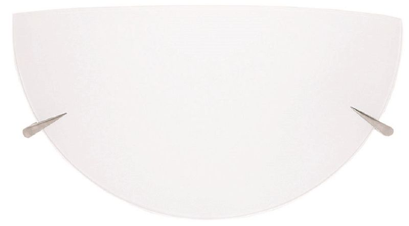 Ceiling Fitting with Frosted Glass and Metal Clips