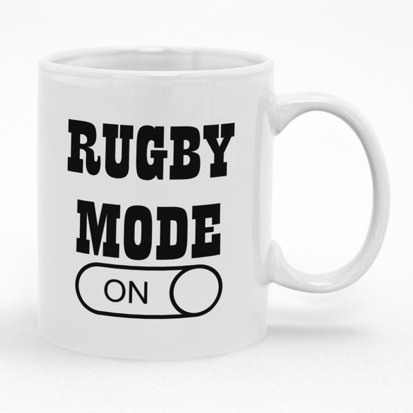 Rugby Coffee Cup - Novelty Mug - Gift Idea for Player - Birthday Christmas