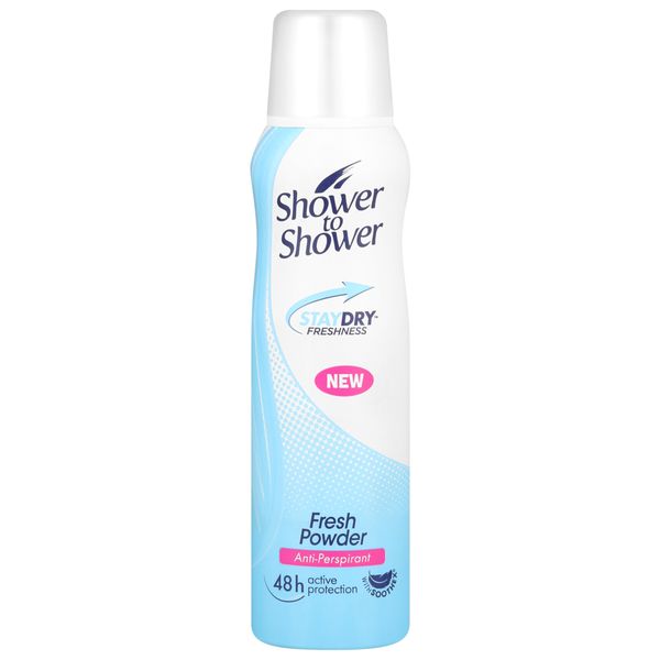 Shower to Shower Anti-Perspirant 150ml Fresh Powder