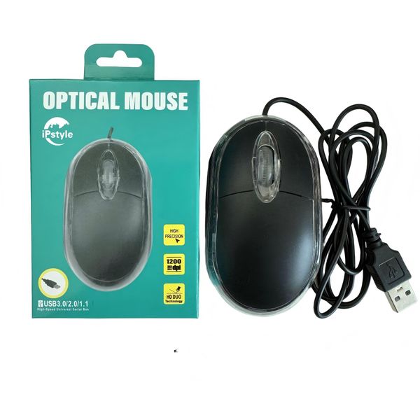IPSTYLE USB Gaming Mouse Wired Light Scroll Wheel Mice Mouse
