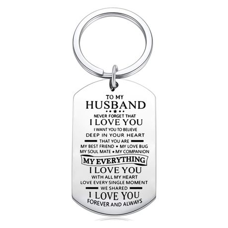 Husband keyring on sale