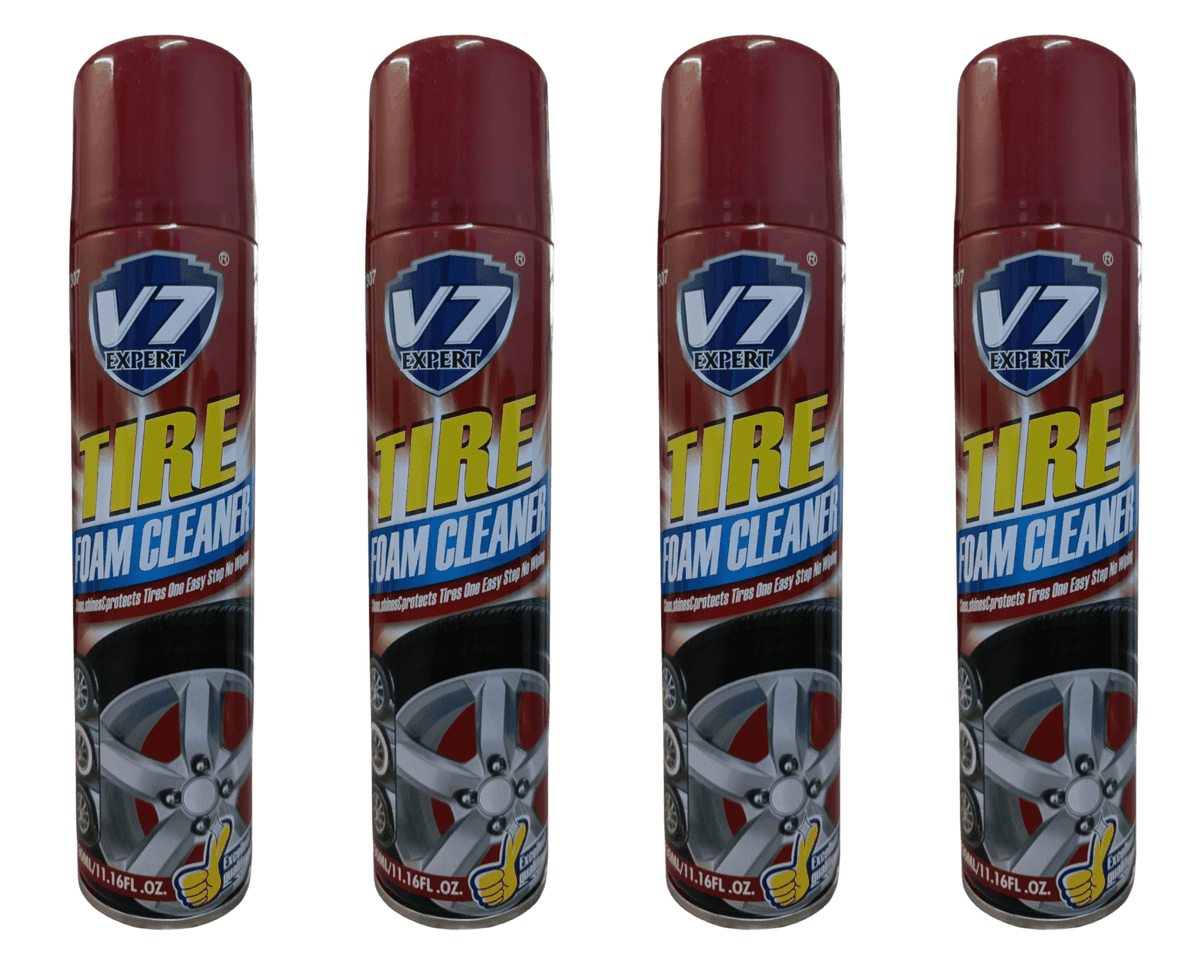 V7 Expert 330ml Tire Foam Cleaner Pack of 4 Shop Today. Get it