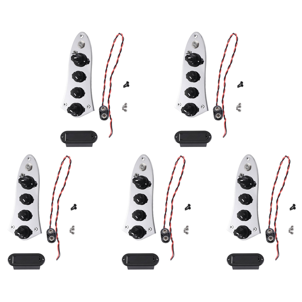 Jb-08 Bass Loaded Control Plate For 4/5 String Bass Guitar Parts