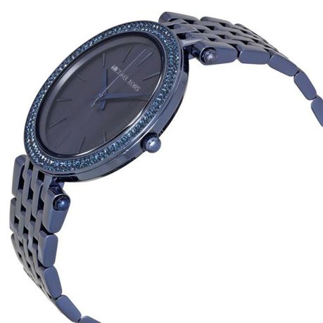 Michael kors darci hot sale watch blue