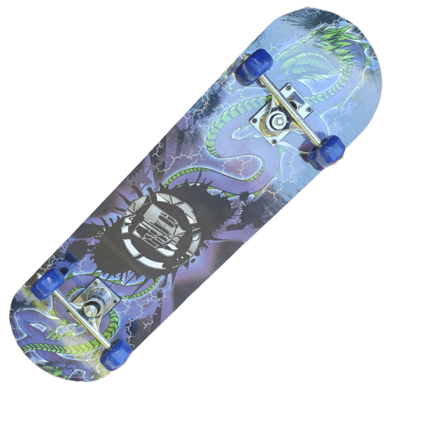 Skateboard - Blue Dragon - 70cm Street