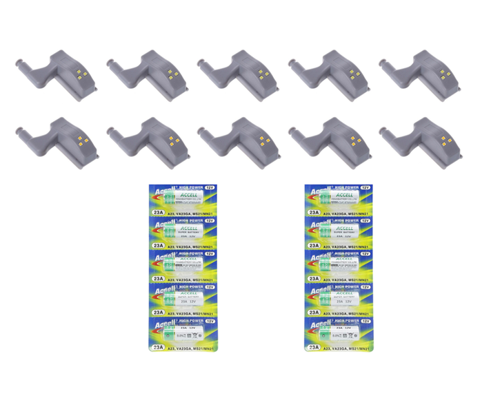 Cupboard inner hinge automatic LED light combo