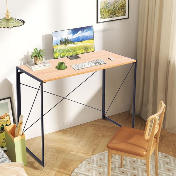Folding Computer Desk Portable Office Study Table Gaming Desk