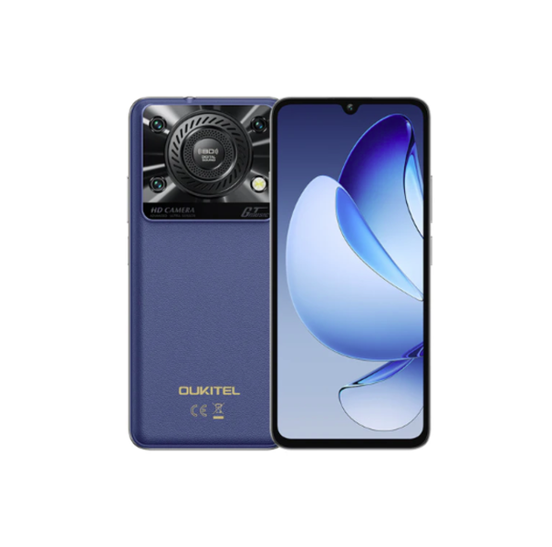 Oukitel C60 - Slim 4G Smartphone 10000mAh Battery, 13MP Camera &amp; Android 15