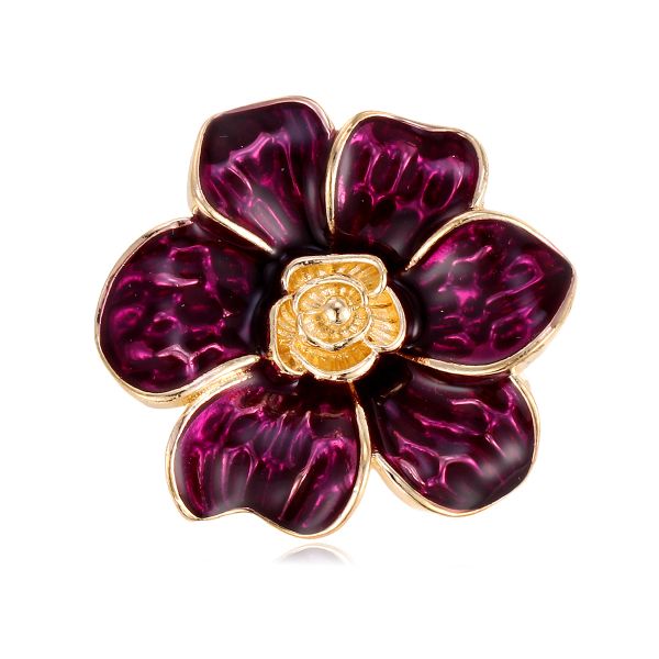 Forest-Style French Light Luxury Nniche Camellia Exquisite Brooch
