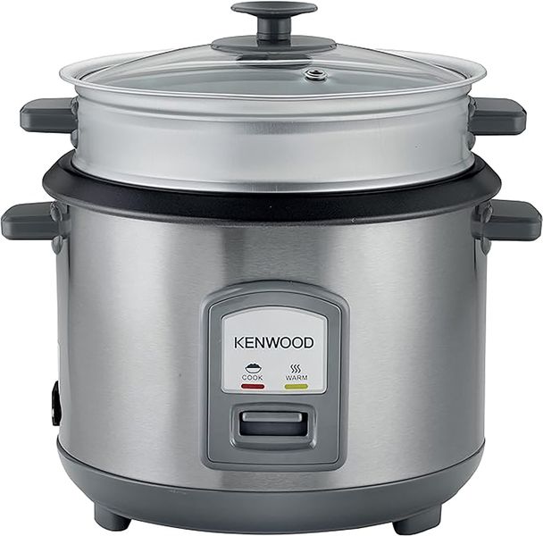 Kenwood - Stainless Steel Rice Cooker &amp; Steamer 1,8L - RCM45.000SS