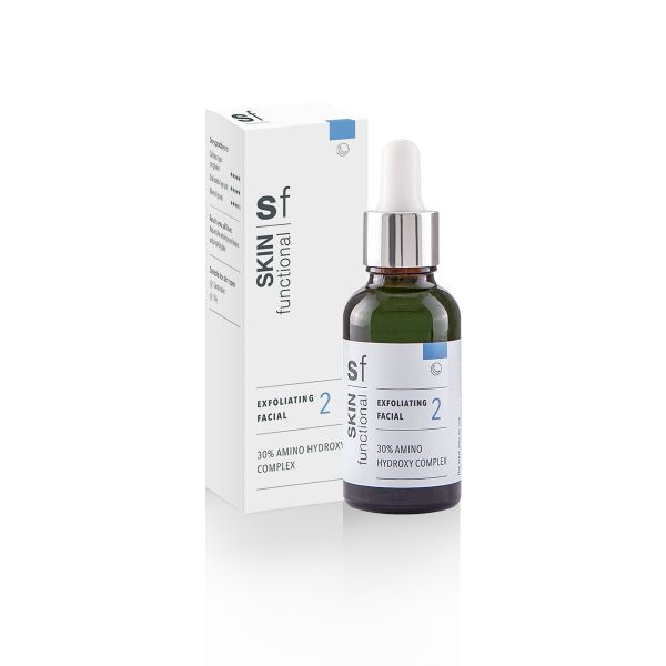 SKIN functional 20% Glycolic Acid + 10% Lactic Acid Exfoliating Serum, Acne, Pigmentation