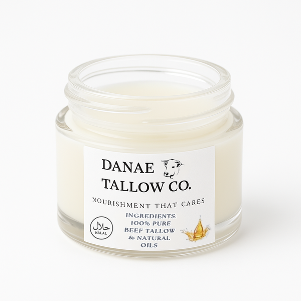 Danae Tallow Co's Plain 50ml Natural Oil Infused Healing Beef Tallow Balm
