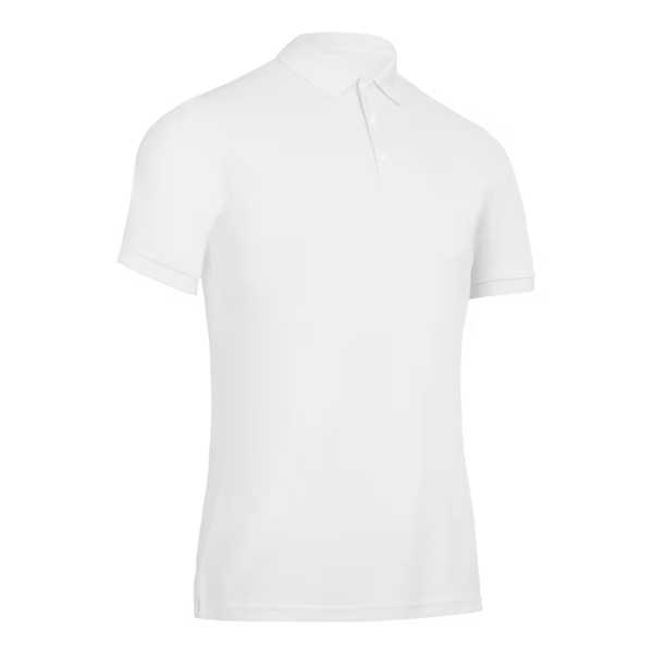 Inesis Men's Golf Short Sleeve Polo Shirt - 500 White