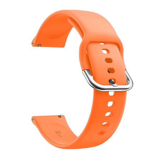 Silicone Strap for Garmin Venu / Vivoactive 3 (20mm) -Orange