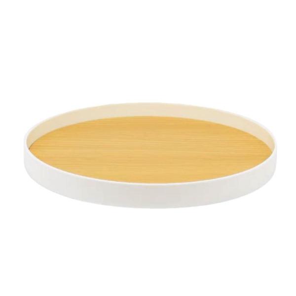 Classic Wooden Round Serving Tray