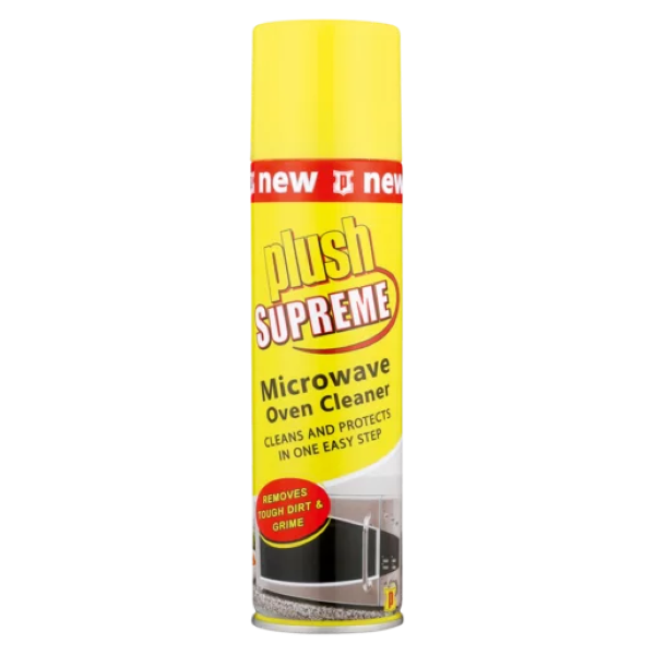 Plush Microwave Oven Cleaner Aerosol 275ml