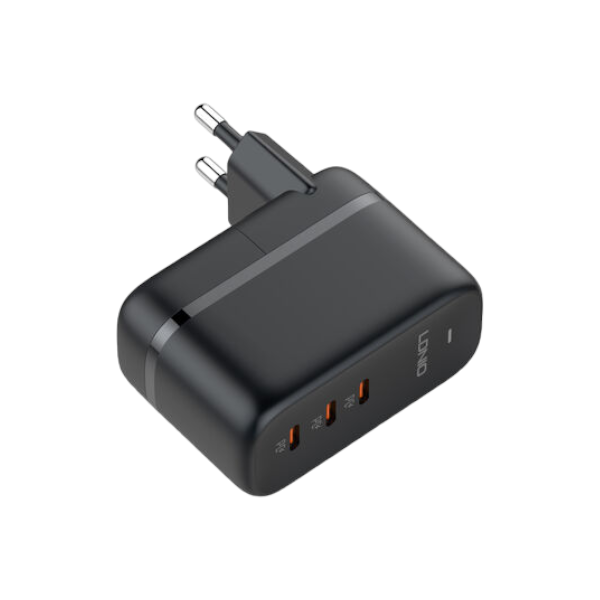 LDNIO - Q367 - 3 USB-C Port Charging Adapter - Black