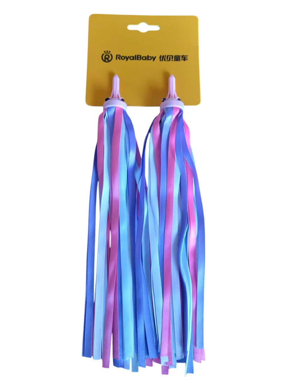 Royalbaby Kid's Bicycle Handlebar Streamers Colorful Ribbons Tassel