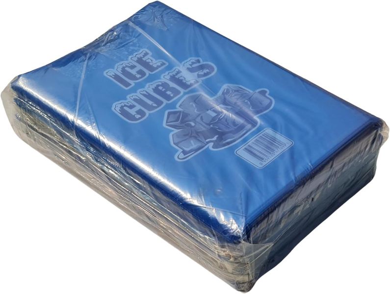 Tinted Ice Bag 250mm x 400mm 60micron (Blue)