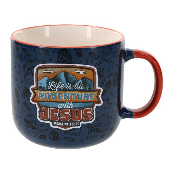 Mug - Life Is an Adventure with Jesus