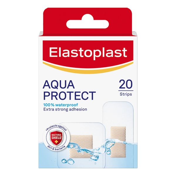 Elastoplast Water Resistant Aqua Protect Strips - 20's